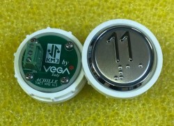 Кнопочный модуль (11) красная подсветка VEGA ACHILLE